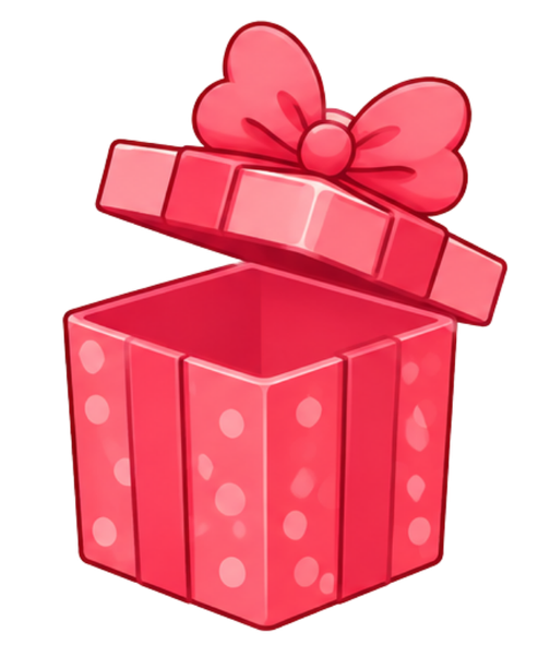 Gift Box 1 Open